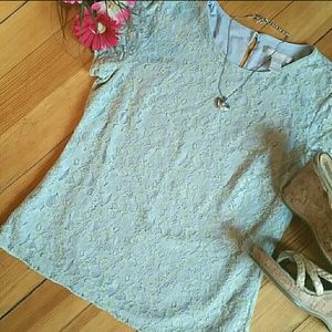 NWOT Banana Republic Lace Top 